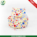 Dot imprimé bébé sac de bean confortable sachet excellent chaise sac de haricot